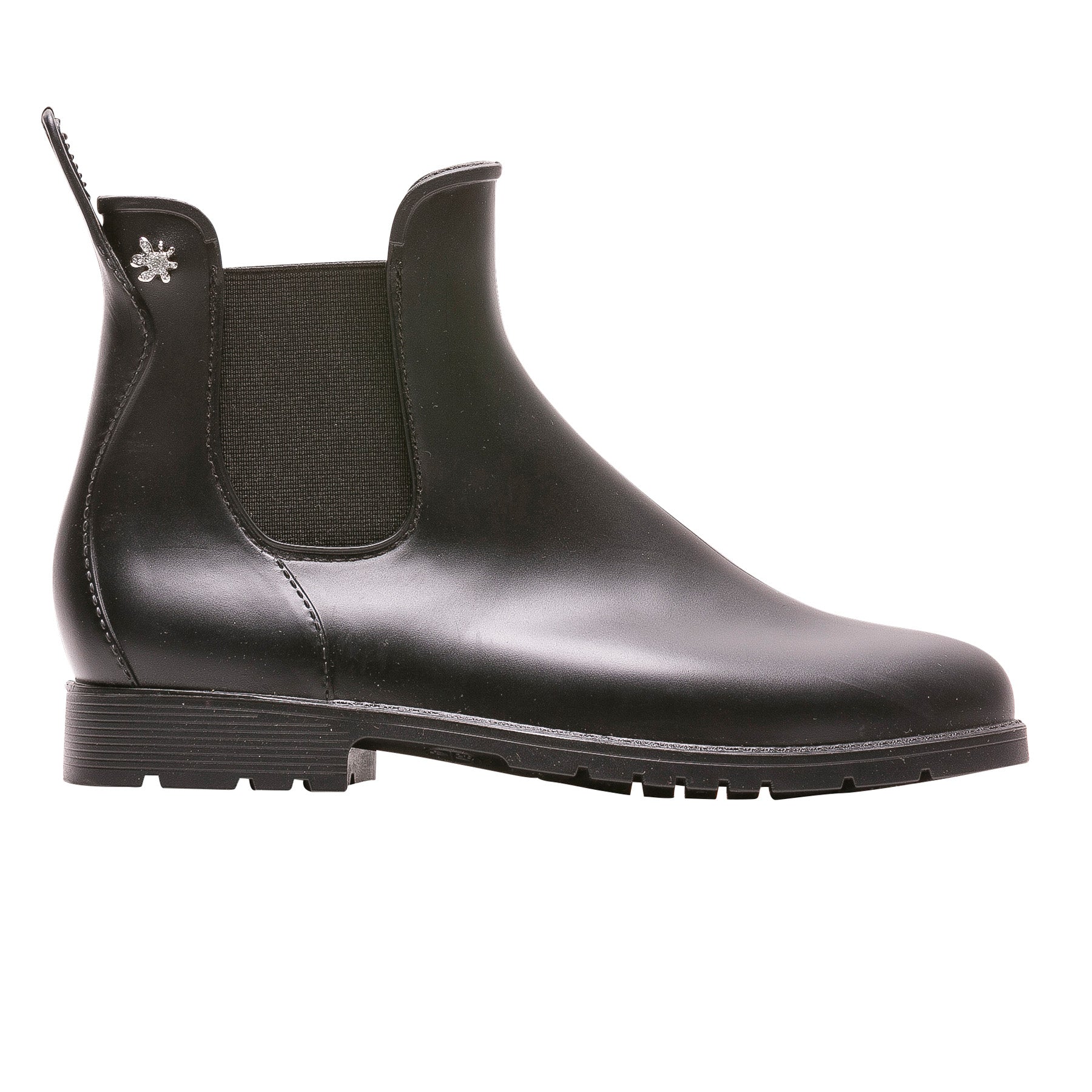 Full hot sale black boots