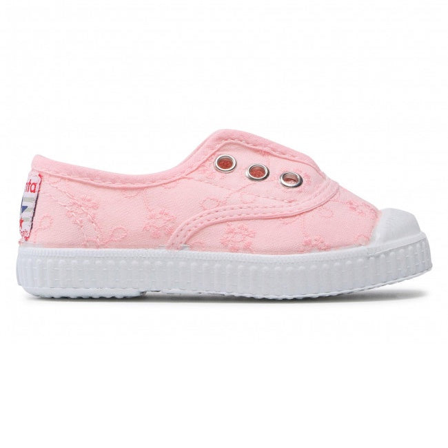 puma slip ons pink kids