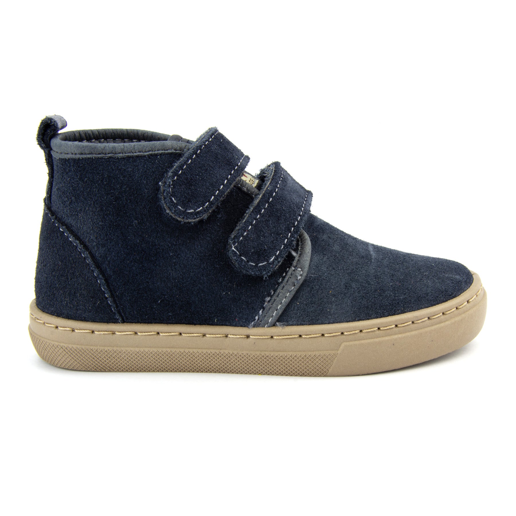 Cienta Suede Boots Blue & Hopla Singapore